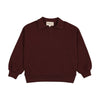 Farren and Me Polo Washed Burgundy Sweatshirt