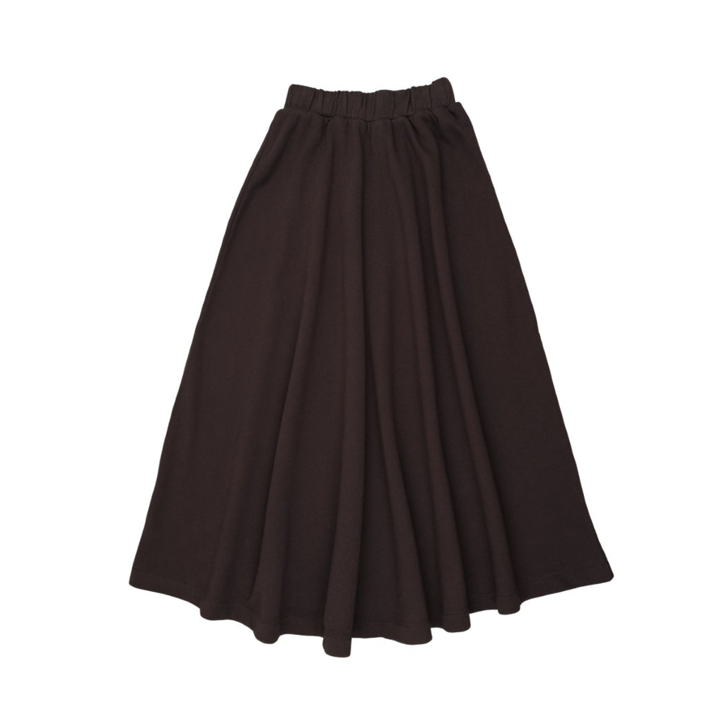 Farren and Me Maxi Gathered Washed Black Skirt
