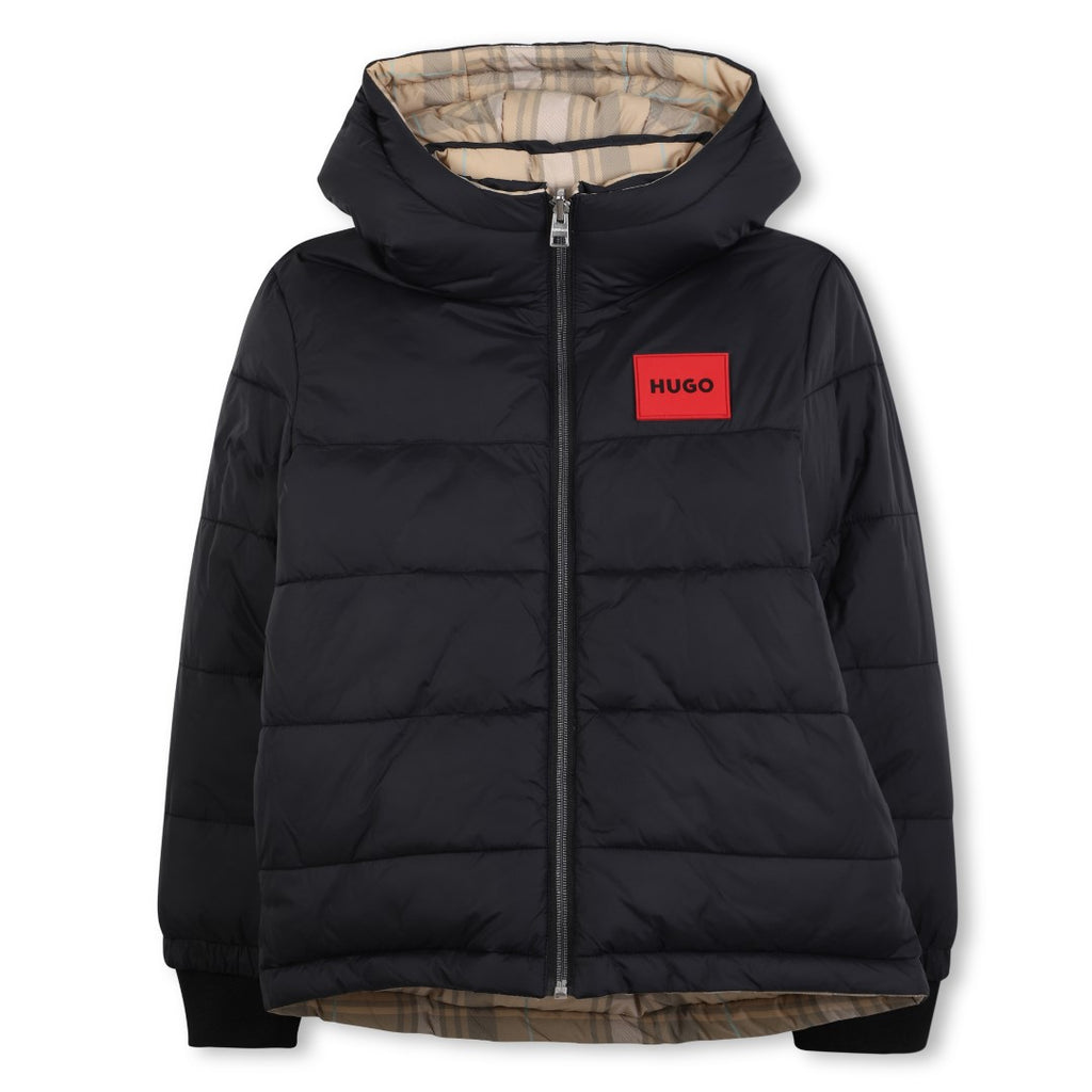 Hugo Reversable Puffer Stone Jacket