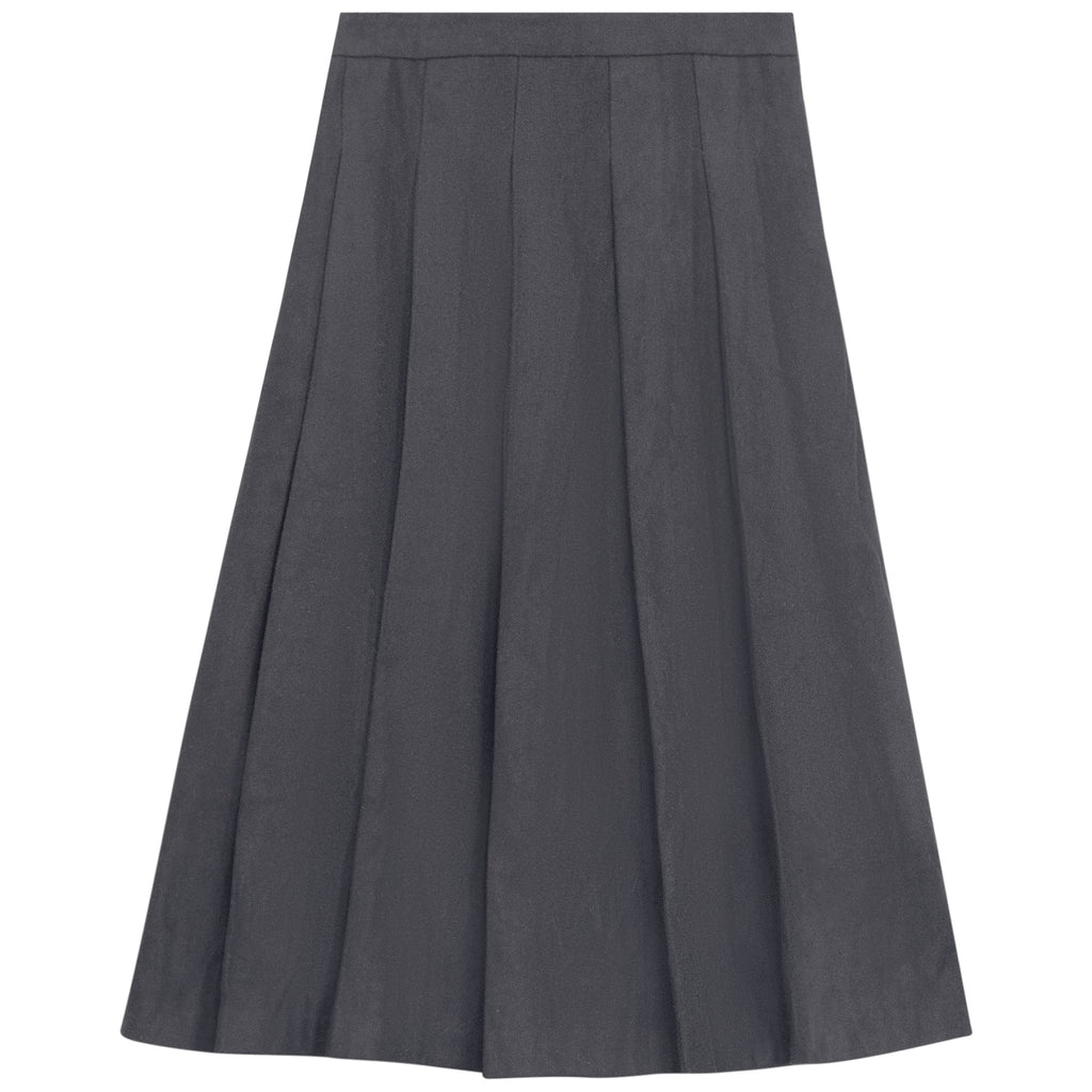 Gem Box Pleated Grey Skirt