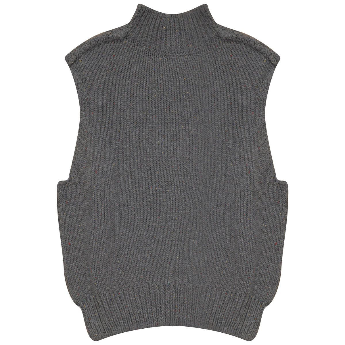 G Degree Grey Turtleneck Vest | Macaroni Kids