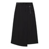 G Degree Cargo Pocket Black Parachute Skirt