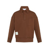 Heven Child Boys Polo Mocha Sweatshirt H41