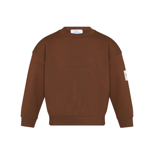 Heven Child Girls Mocha Sweatshirt H42