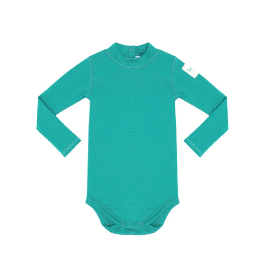 Heven Child Baby Green Longsleeve Turtleneck H52