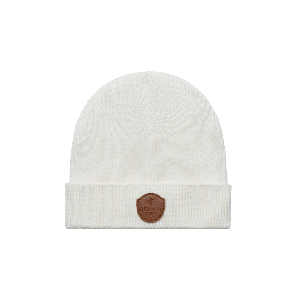 Denali Outerwear Classic Knit Cream Beanie