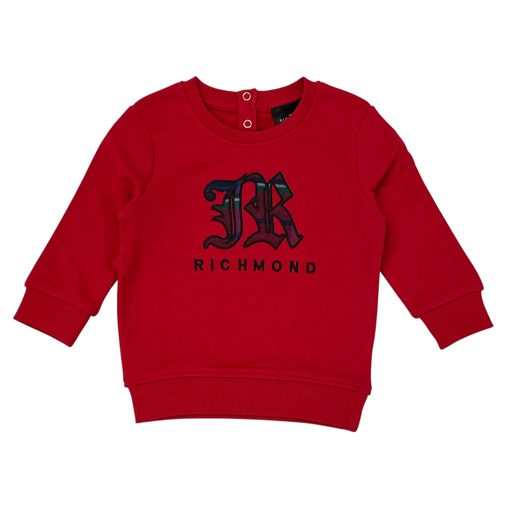 John Richmond Krofon Cherry Sweatshirt