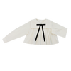 Little Parni Teen Bow Ivory Shirt K558