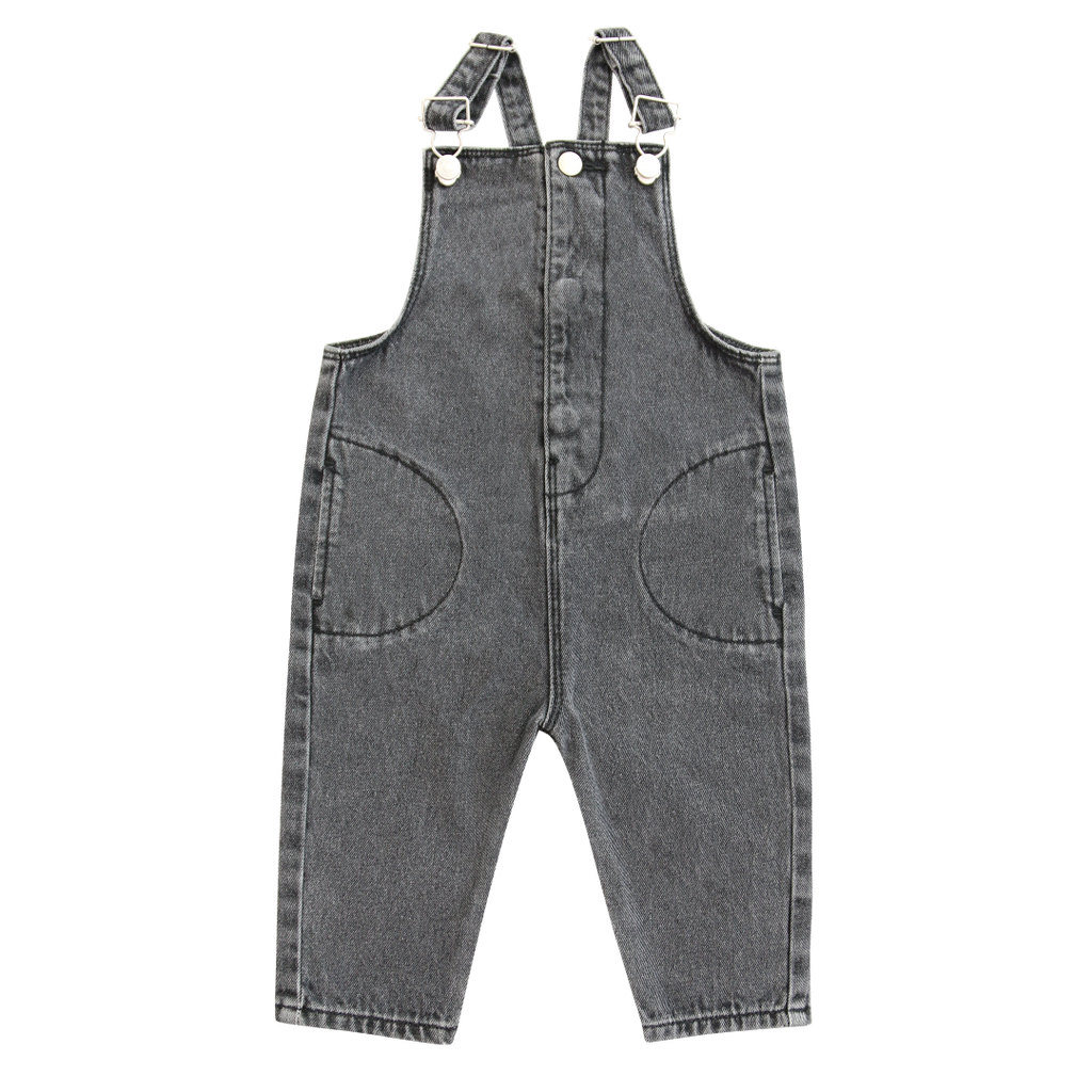 Little Parni Denim Black Overall K577