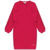 Kix Round Yoke Fuchsia Dress
