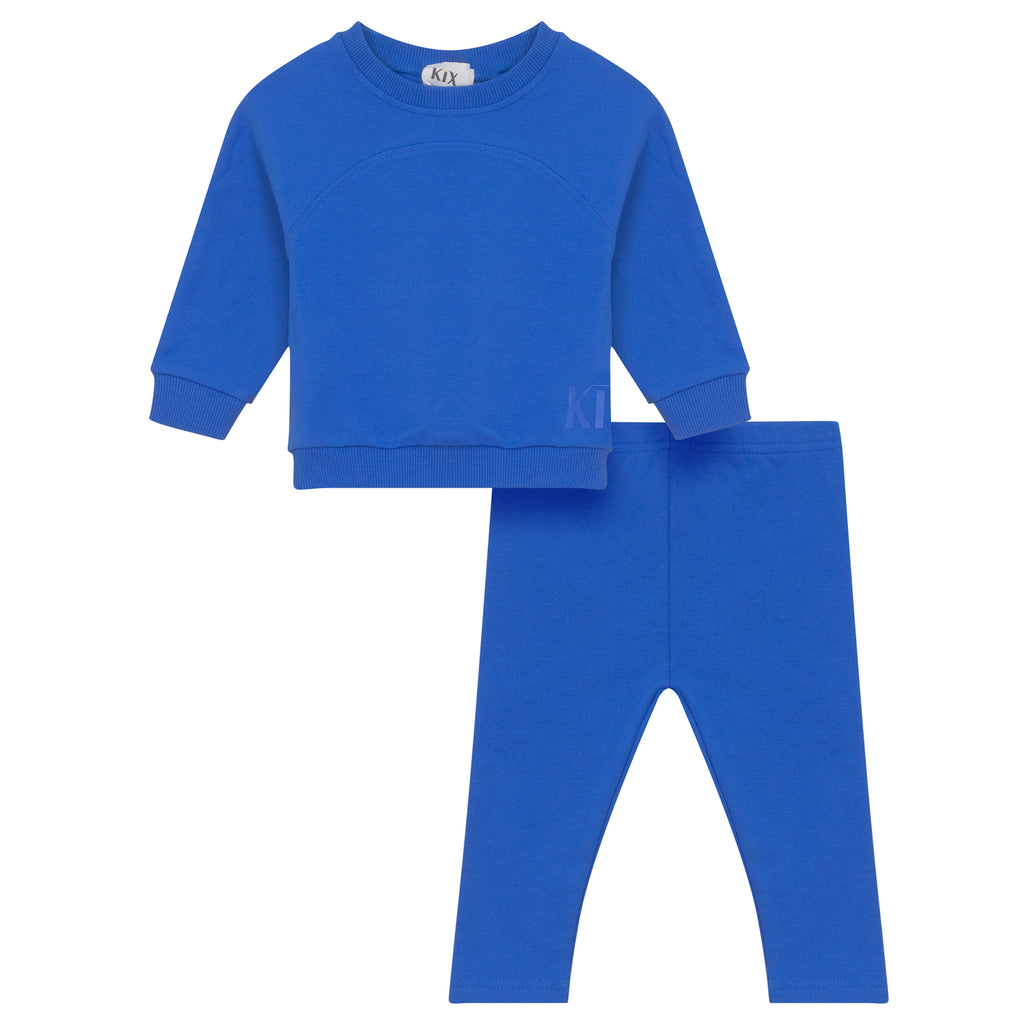 Kix Rounded Yoke Blue Set