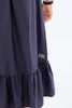 Retrokid Mae Criss Cross Maxi Navy Dress