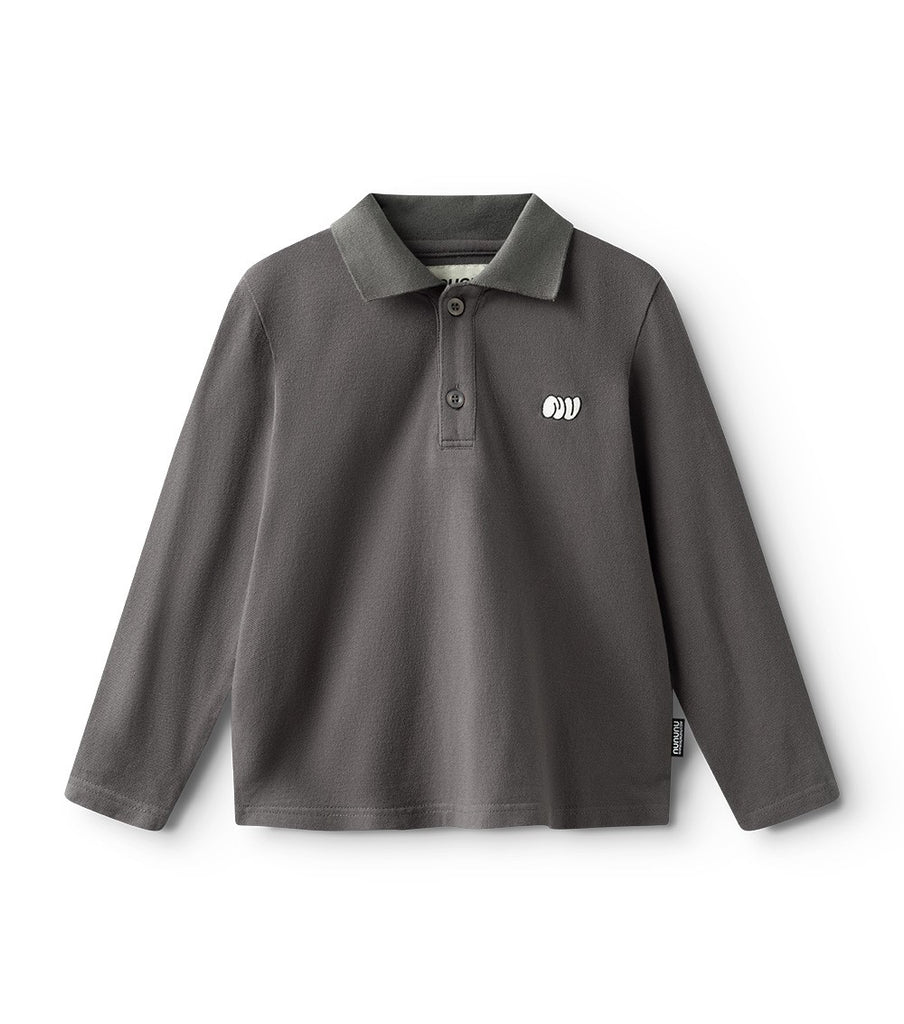 Nununu  Dark Grey Polo Shirt