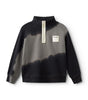 Nununu Mono Tie Dye Black Sweatshirt