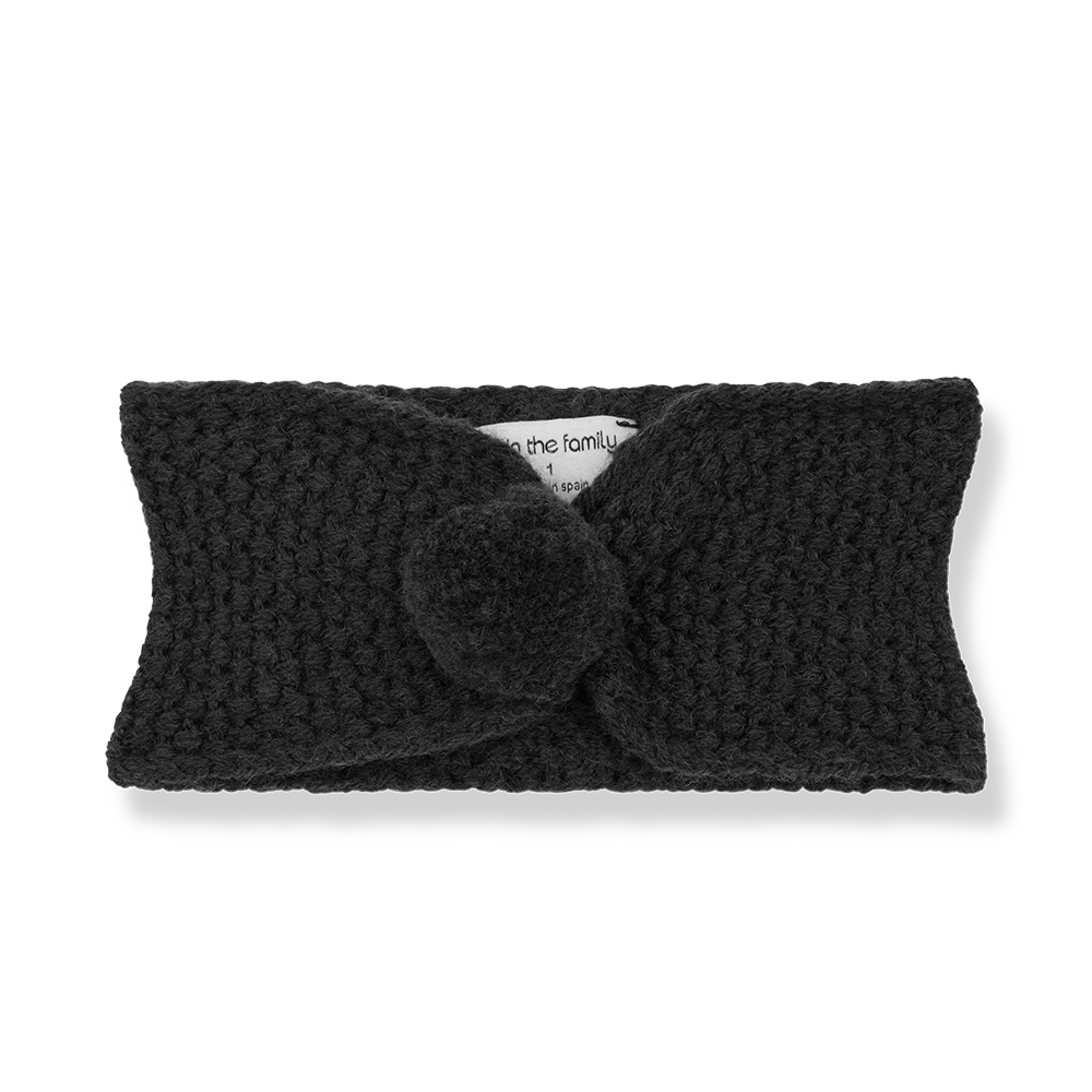 One more in the family pom-pom anthracite bandeau