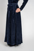 NdotM Crushed Velvet Navy Set