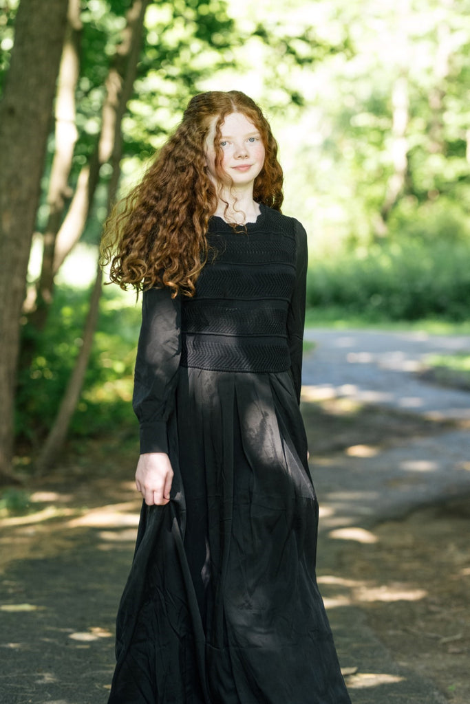 Prairie Cosima Black Dress