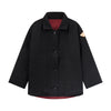 Rooie and Friends Padded Black Denim Jacket