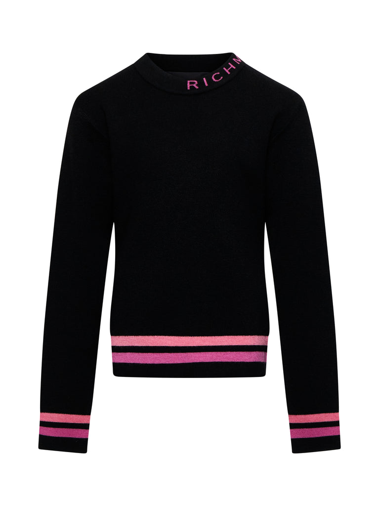 John Richmond Gomod Black Sweater