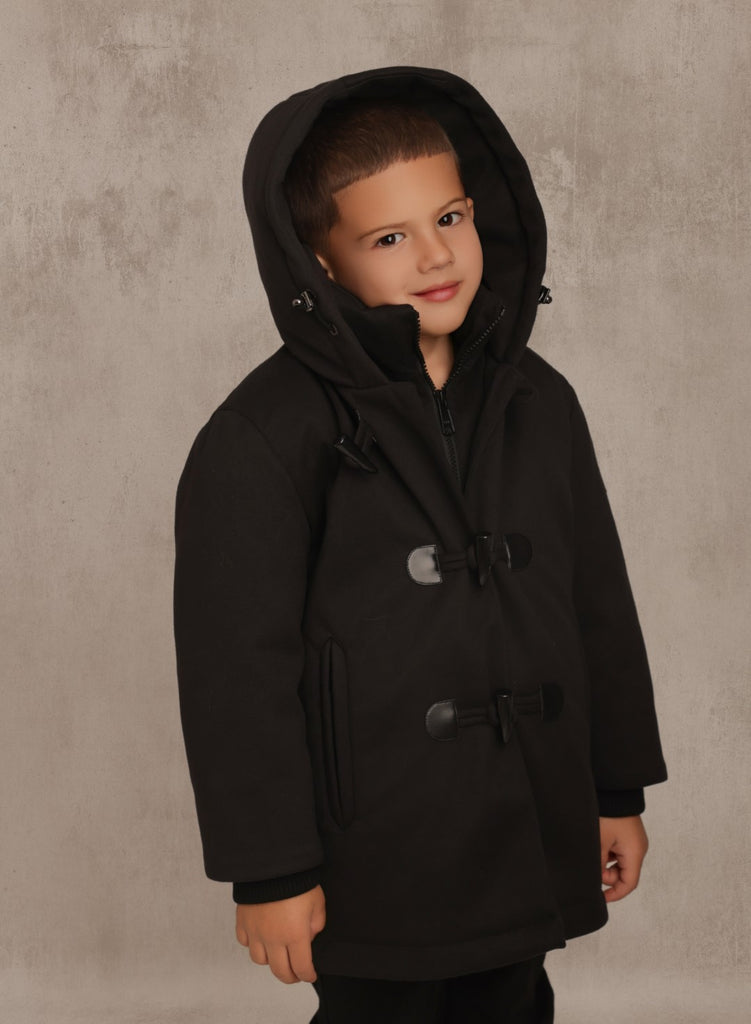 Raygo Boys Black Dressy Coat
