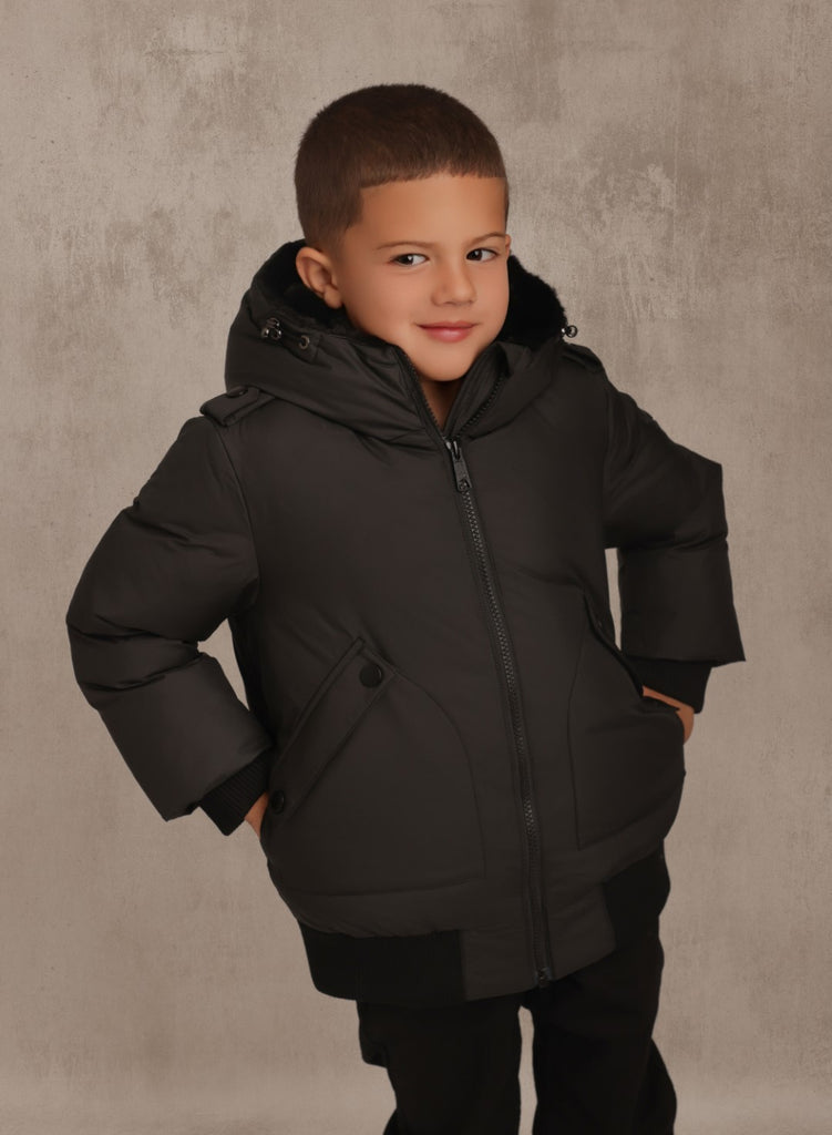Raygo Boys Black Coat