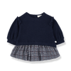 One More In The Family Sabine Dark Blue Dress