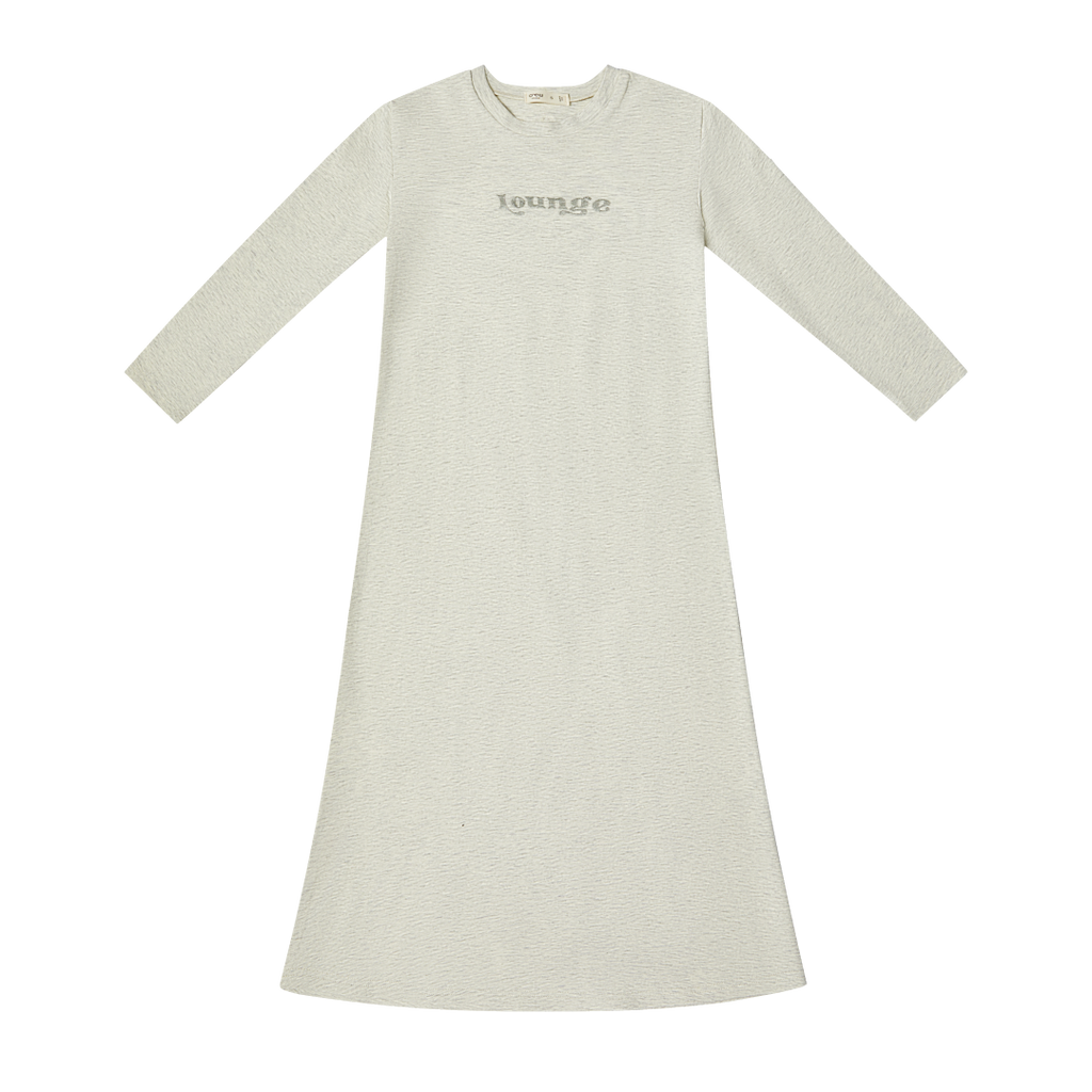 Crew Kids Heathered Natural Nightgown FINAL SALE