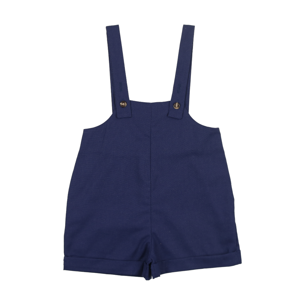 Sweet Threads Franklin Romper Cobalt Blue