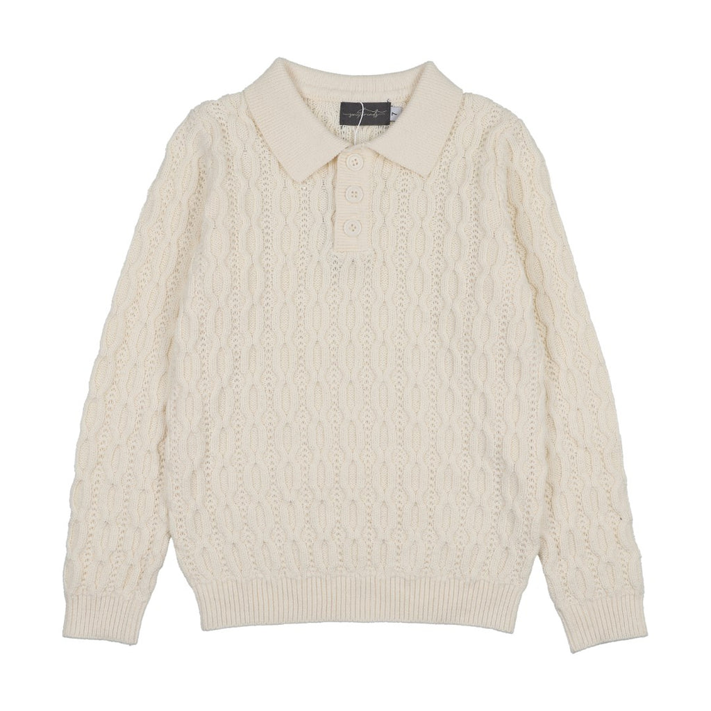 Sweet Threads Tristan Cream Sweater