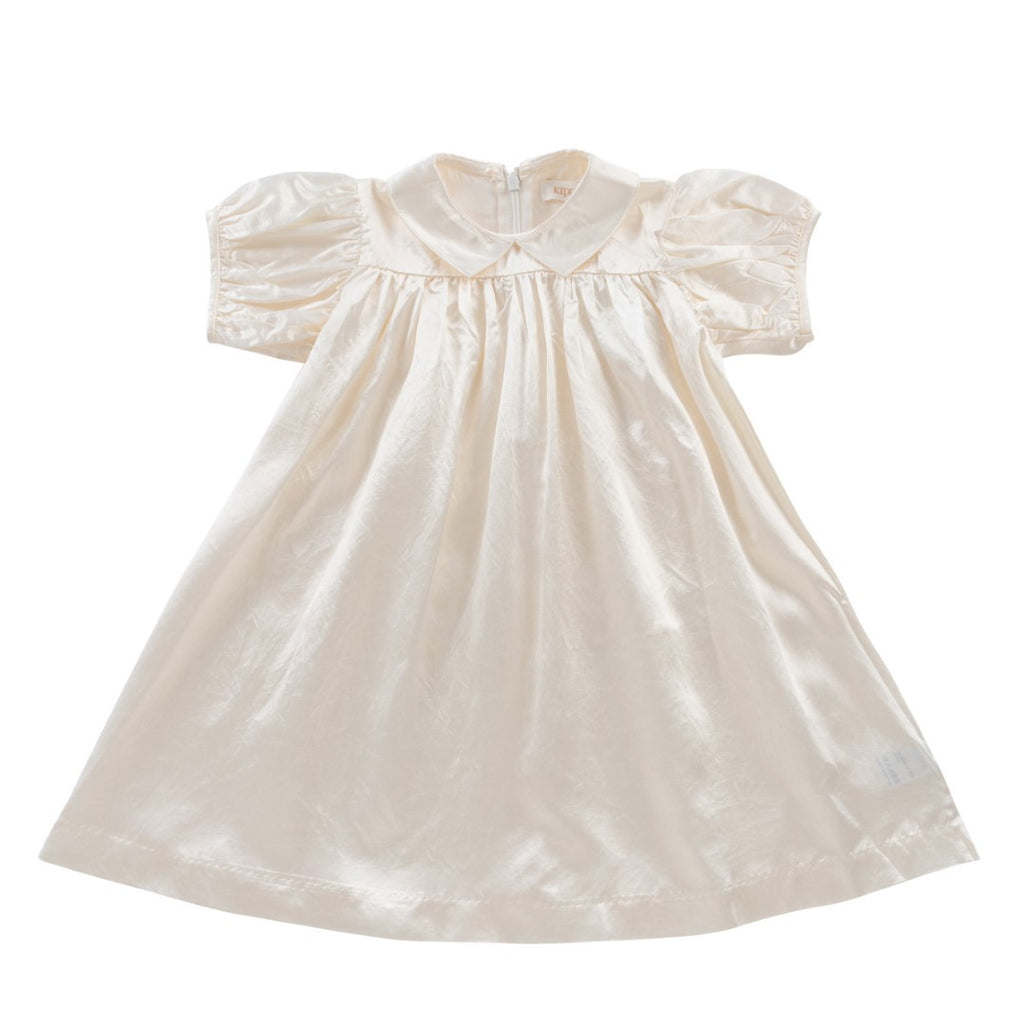 Kipp Classic Metallic Dress White