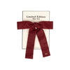 Limited Edition Taffeta Burgundy Bow *FINAL SALE*