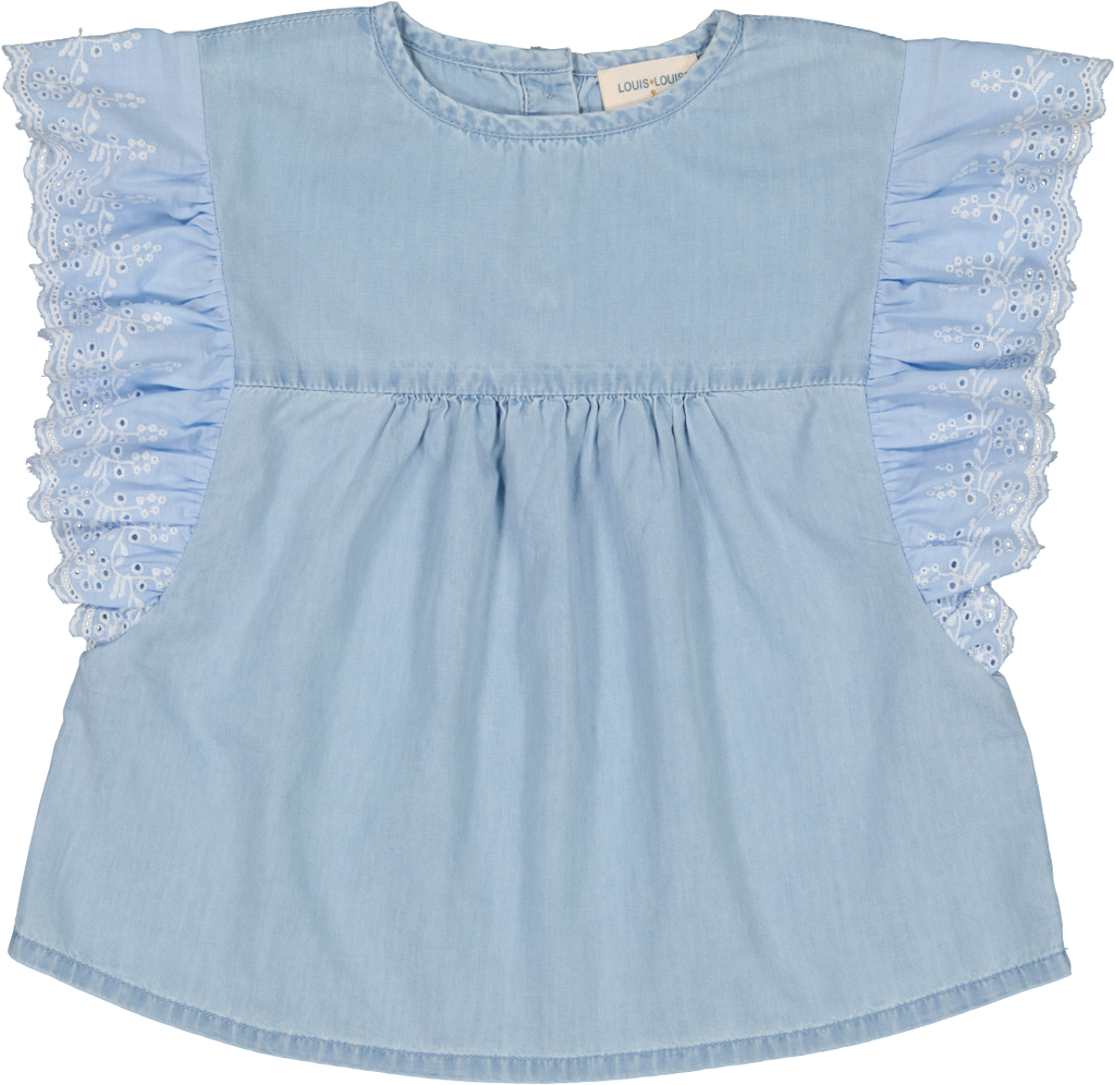 Louis Louise Tunic Jasmin Light Denim Top