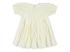 Morley Cream Dress with Pleats