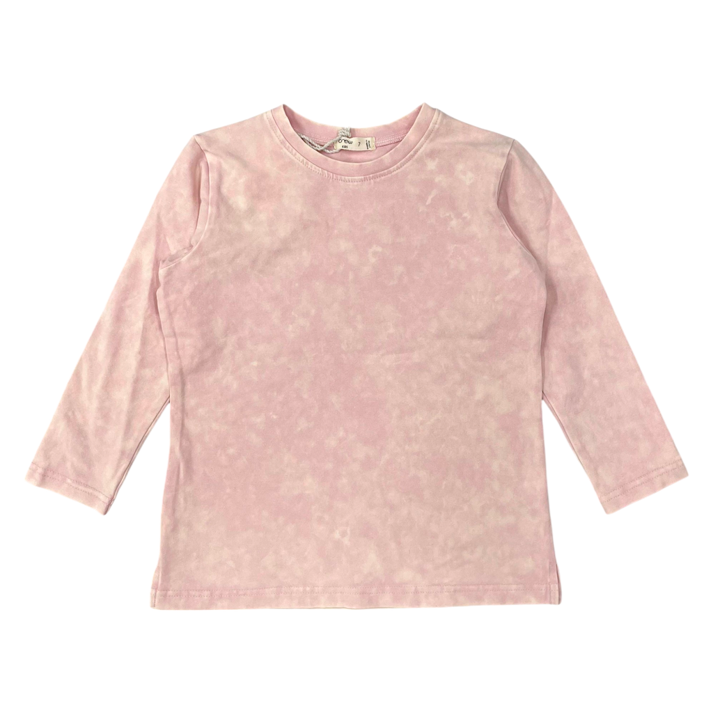 Crew Kids Elbow Length T-Shirt Pink