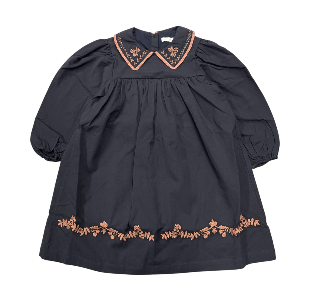 C'era Una Volta Sofia Navy Blue Dress