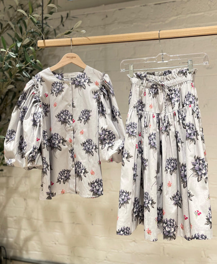 Christina Rohde Blue Floral Set No. 4441 20 No. 2231 20