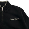 Colmar Embroidered Logo and Stitched Black Sweatshirt