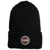 Colmar Stocking Stitch Mix Wool Nero Black Junior Hat