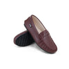 Camille Kids Stella Leather Burgundy Shoes