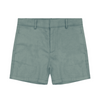 Sweet Threads Sage Green Woven Shorts