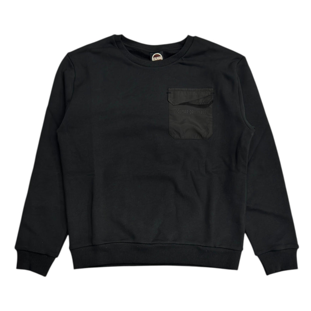 Colmar Crew-neck Nero Black Longsleeve Sweatshirt