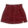 Bonnie And The Gang Plum Cassie Twill Skirt - Macaroni Kids