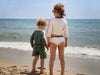 Bonnie And The Gang Smokey Green Eloy UV Long Sleeve Swimwear - Macaroni Kids