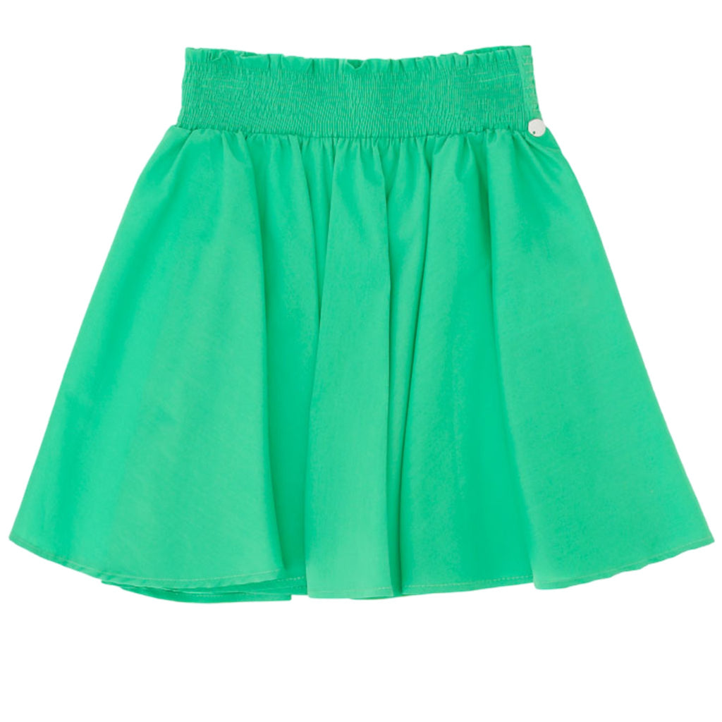 Imperial Imperial Green Garterized Skirt - Macaroni Kids