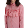 Jnby Rose W/Ruffle Detail Long Sleeve Button Up Shirt - Macaroni Kids