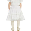 Jnby White Lace Skirt - Macaroni Kids