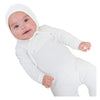 Kipp Grater Knit Bonnet - White G2401 - Macaroni Kids