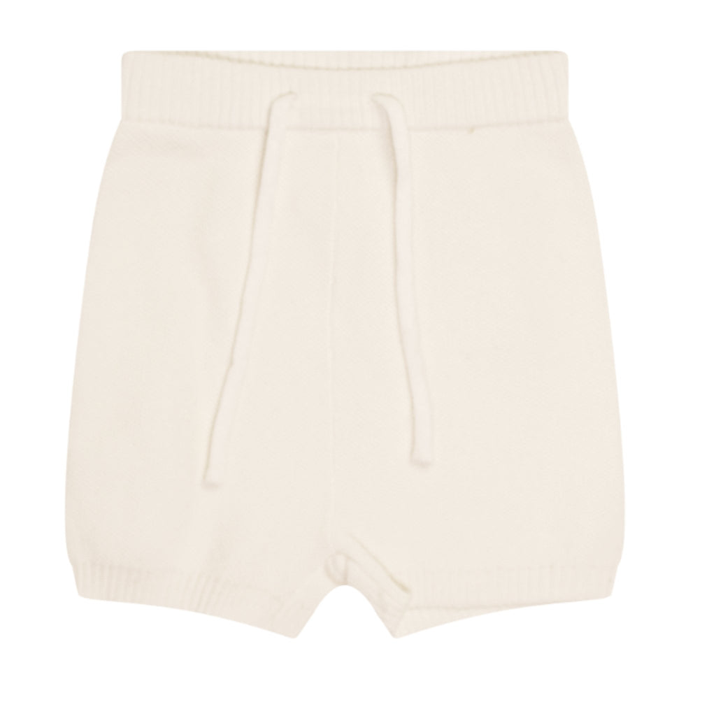 Kipp White Knit Short - Macaroni Kids