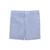 Little Parni Blue and White Stripe Boys Short K403 - Macaroni Kids