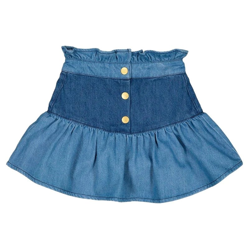 Louis Louise Blue Skirt Pipeau - Macaroni Kids